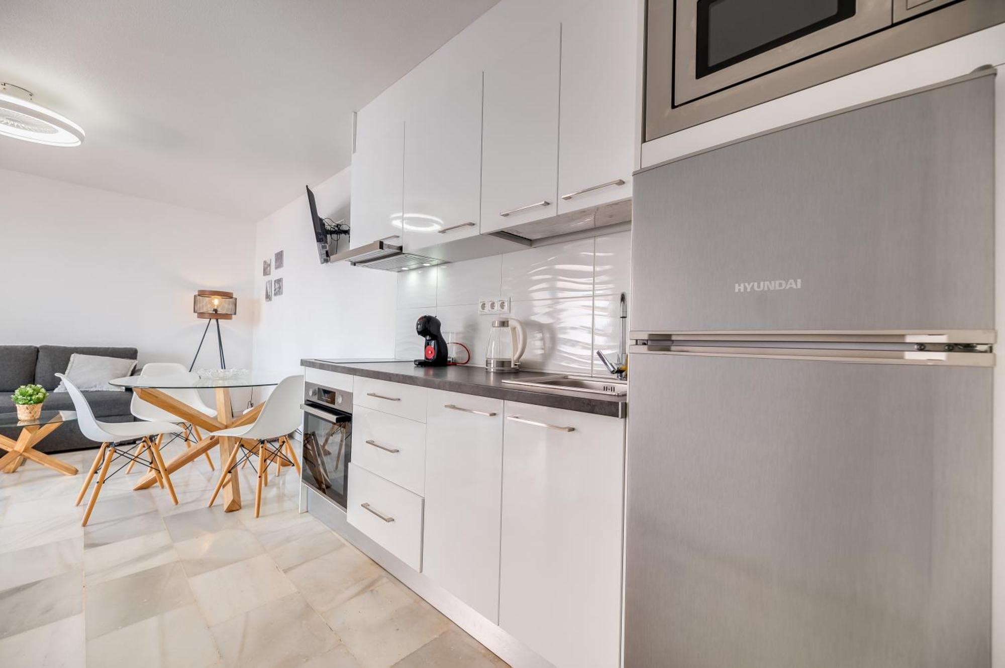 apartamento con amplio porche y bbq Benalmádena Esterno foto